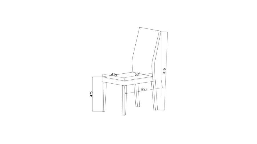 Majer Stuhl 4077 2er-Set