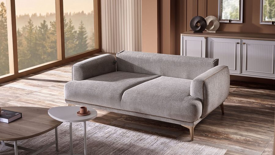 Marcelo 2-Sitzer Sofa - Grau