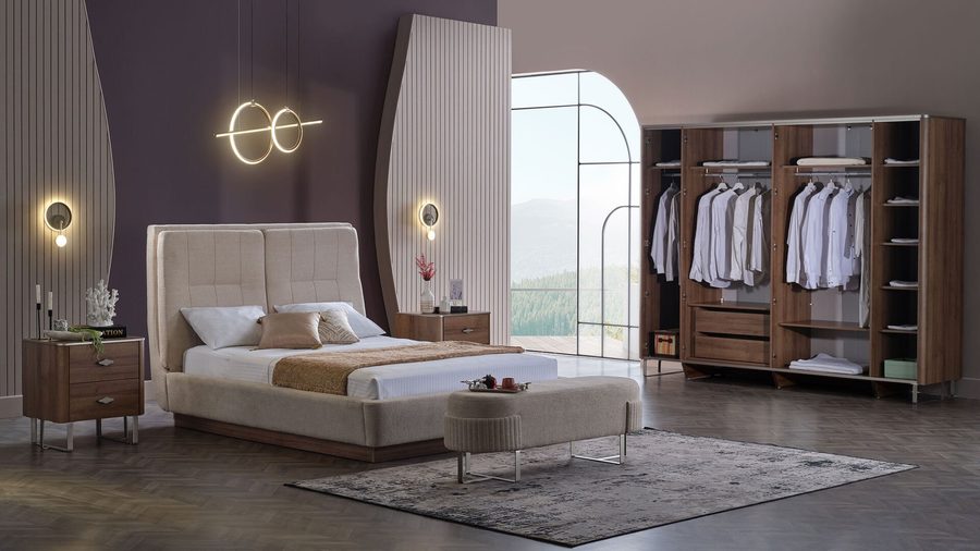 Mirante 6 -türig Schlafzimmer-Set