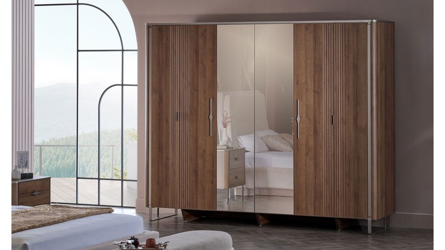 Mirante 6 -türig Schlafzimmer-Set