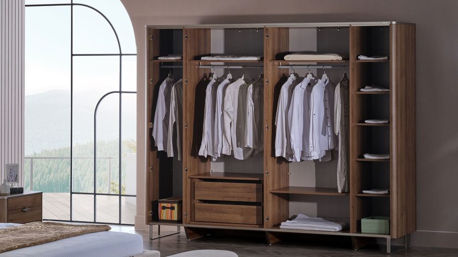 Mirante 6 -türig Schlafzimmer-Set