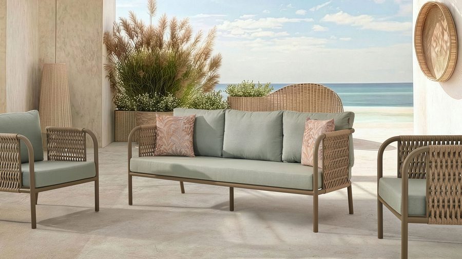 Mocasso 3-Sitzer Sofa