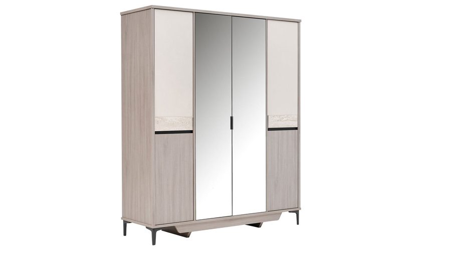 Mona 4-türiger Kleiderschrank