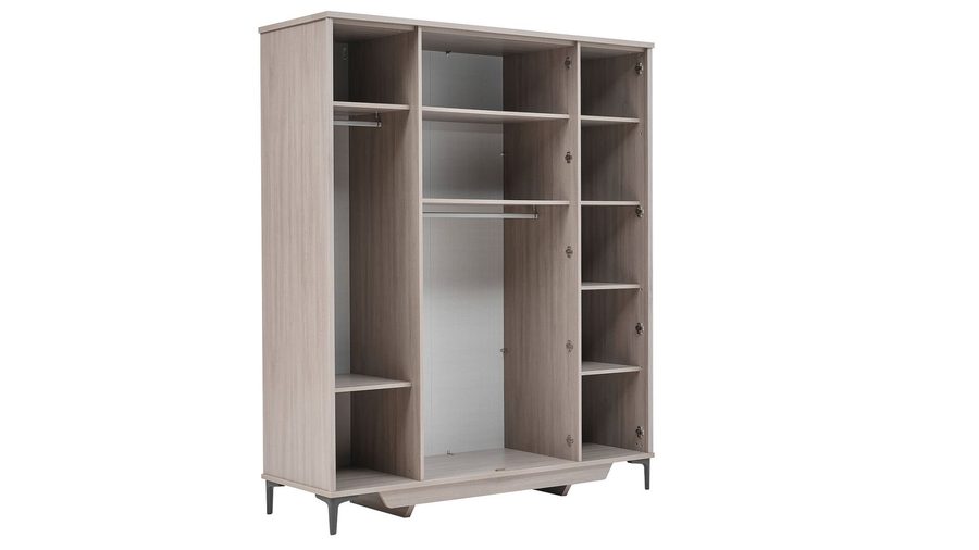 Mona 4-türiger Kleiderschrank