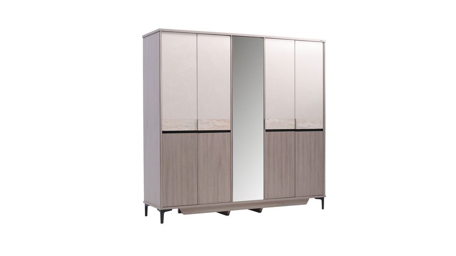 Mona 5-türiger Kleiderschrank