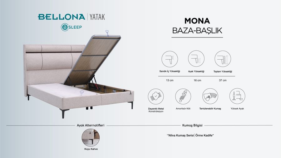 Mona Jugendzimmer Bettbox