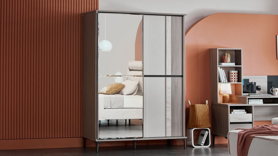 Mona Jugendzimmer Schwebetürenschrank