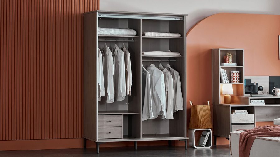Mona Jugendzimmer Schwebetürenschrank