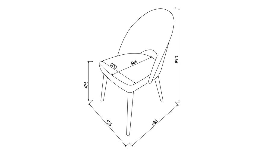 Mona Stuhl 6360 2er-Set