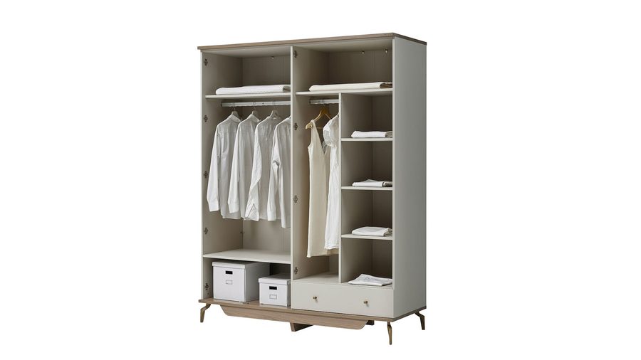 Montella 4-türiger Kleiderschrank
