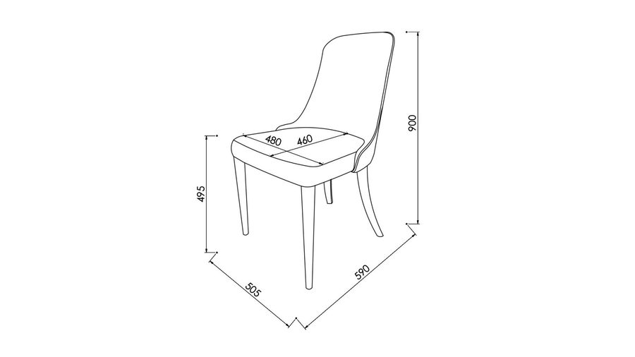 Montella Stuhl 6363 2er-Set