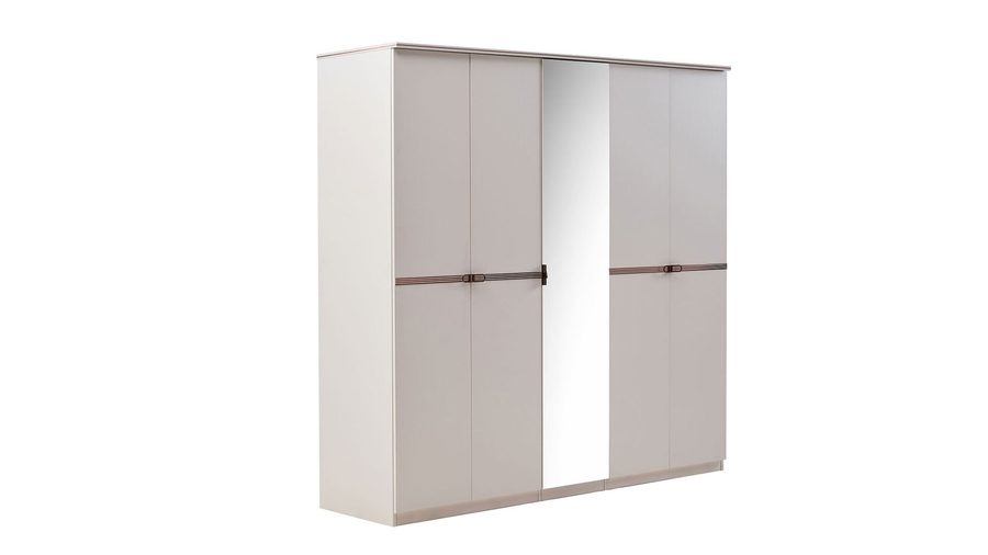 Nadia 5-türiger Kleiderschrank