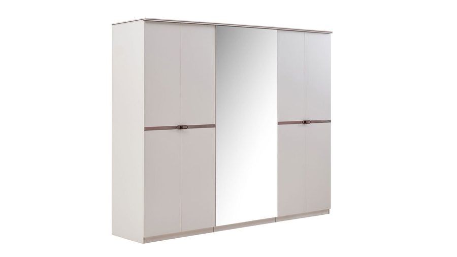 Nadia 6-türiger Kleiderschrank