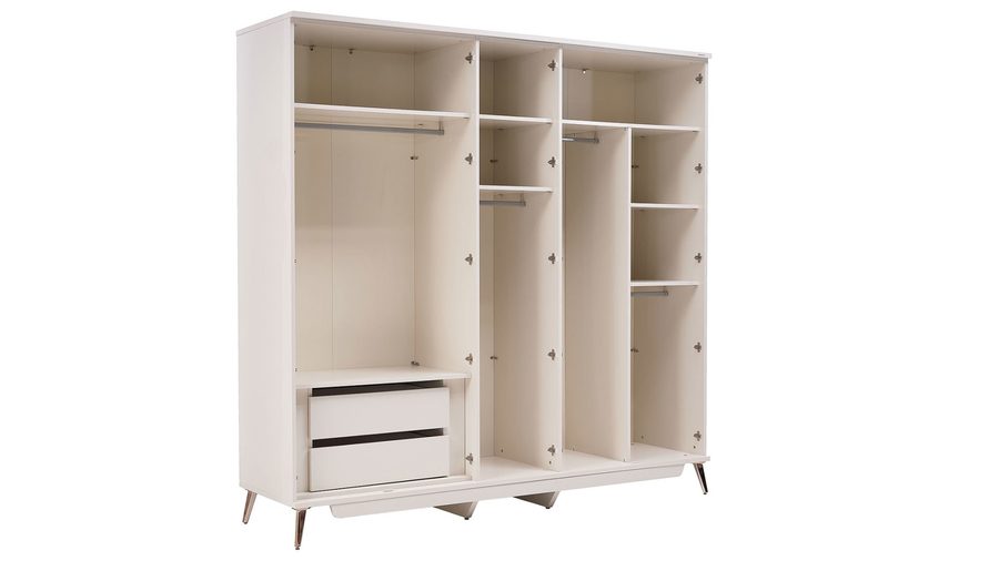 Napoli 5-türiger Kleiderschrank