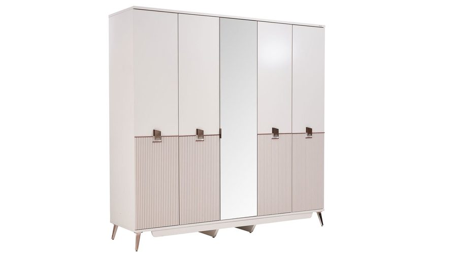 Napoli 5-türiger Kleiderschrank