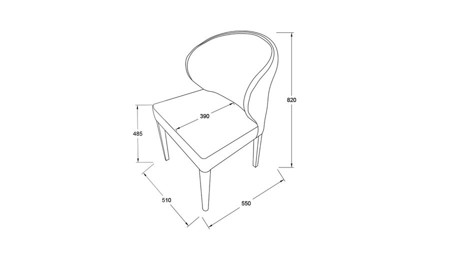 Napoli Stuhl 6347 2er-Set