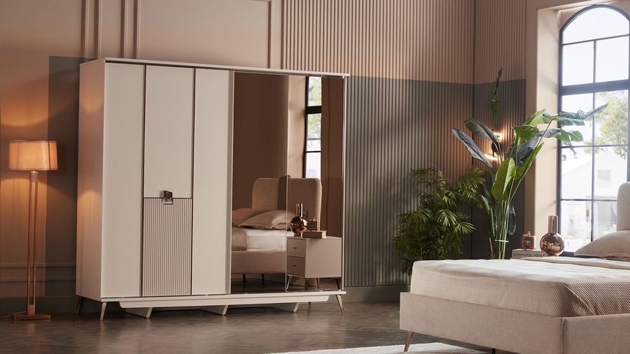 Napoli Schwebetürenschrank