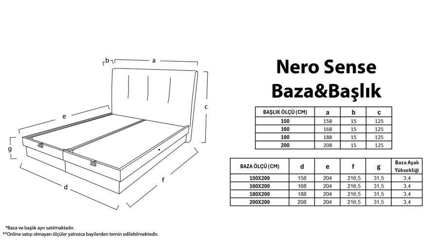 Nero Sense Kopfteil