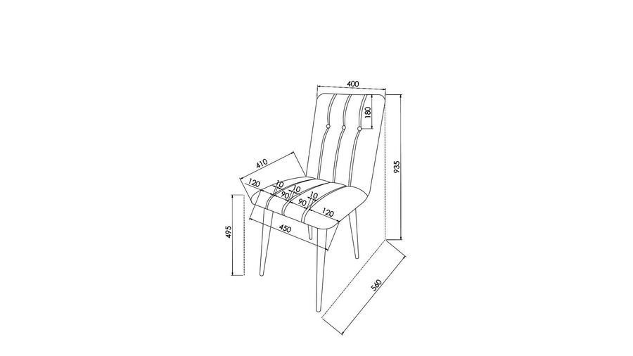 Pruva S Stuhl 6333 2er-Set