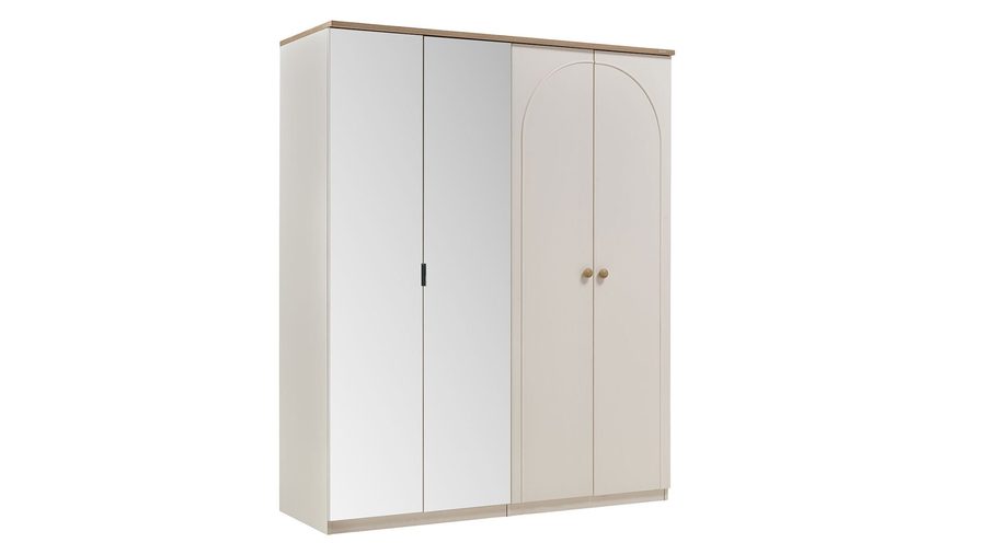 Rozy Bohem 4-türiger Kleiderschrank