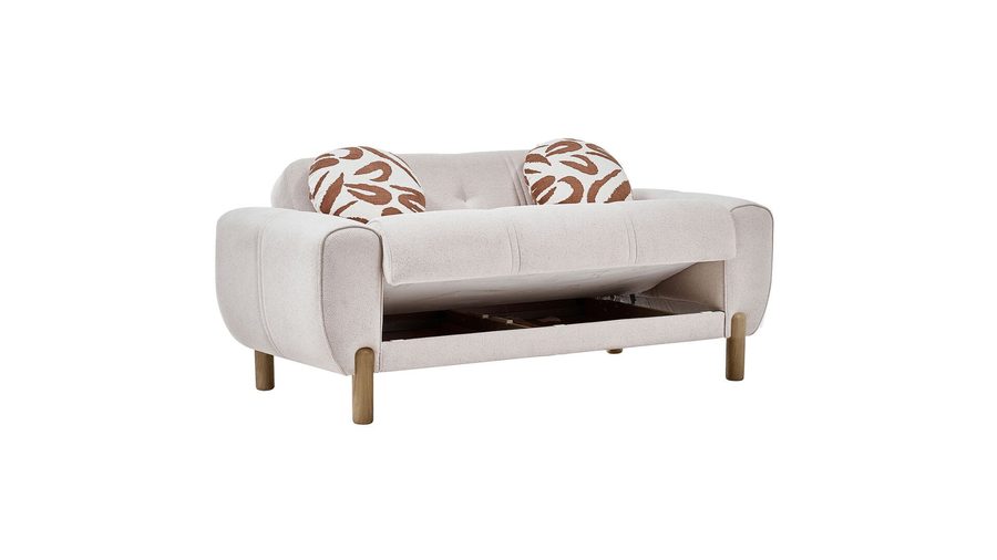 Rozy Bohem 2-Sitzer Sofa - Beige
