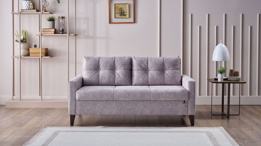 Sandro Family 2-Sitzer Schlafsofa - Grau