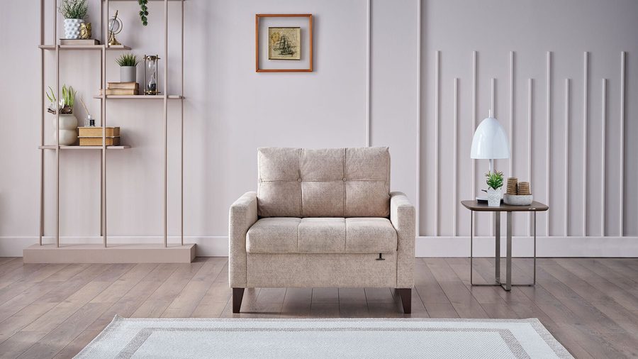 Sandro Family Sessel Schlafsofa - Taupe