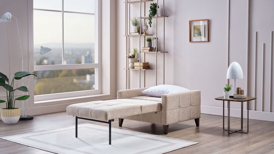 Sandro Family Sessel Schlafsofa - Taupe