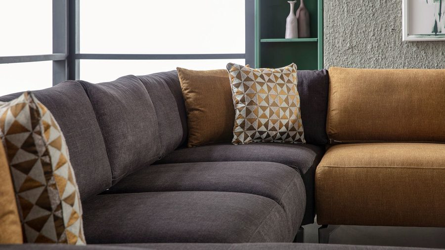 Sanvela Wohnlandschaft Modular - Anthrazit