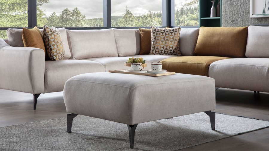 Sanvela Wohnlandschaft Modular - Creme