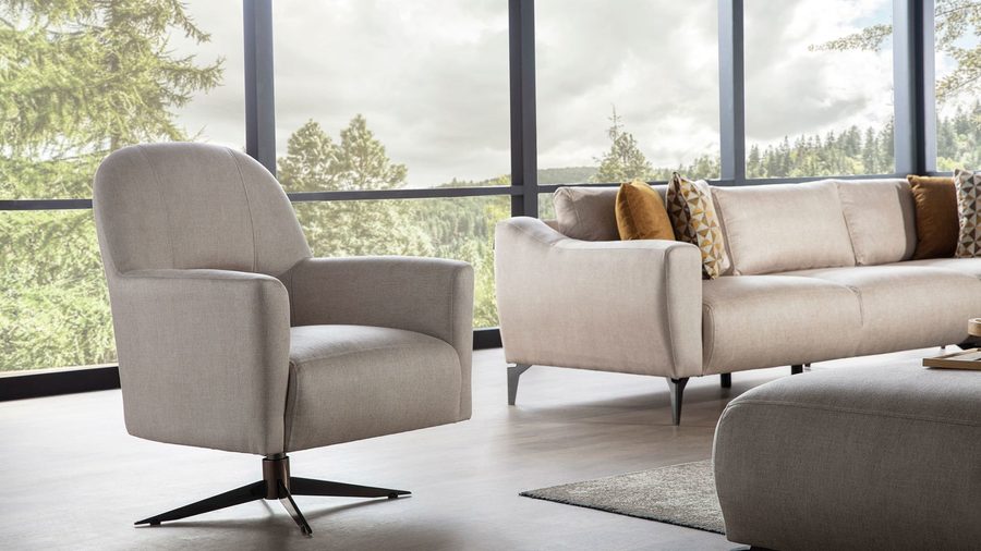 Sanvela Wohnlandschaft Modular - Creme