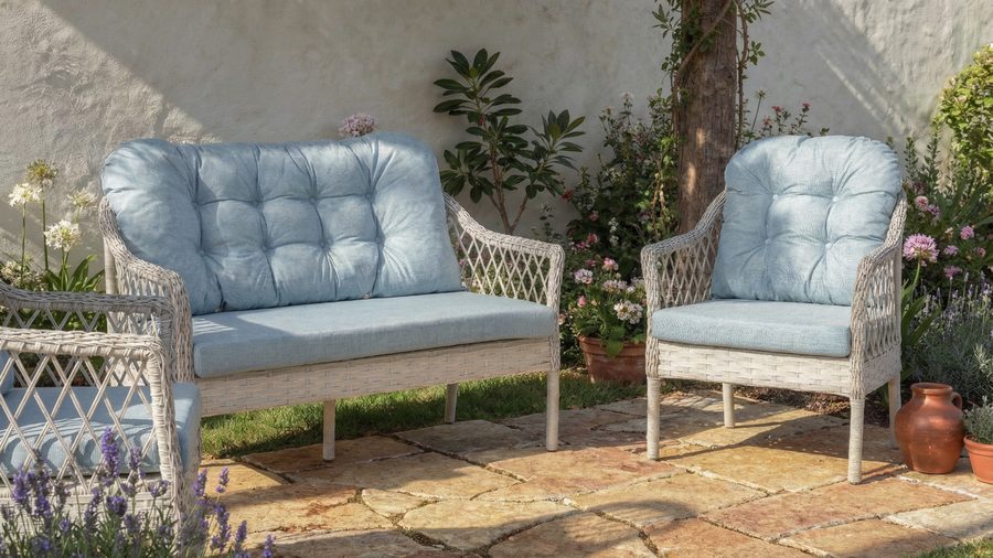 Setra Mini Garten Set - hell Blau