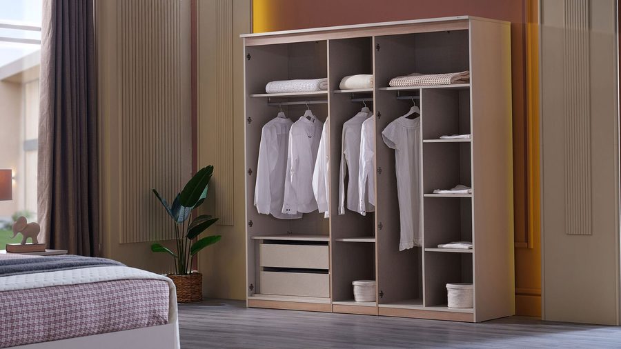 Valenty 5-türiger Kleiderschrank