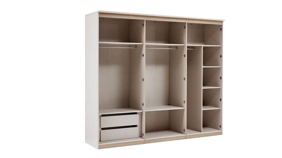 Valenty 6-türiger Kleiderschrank