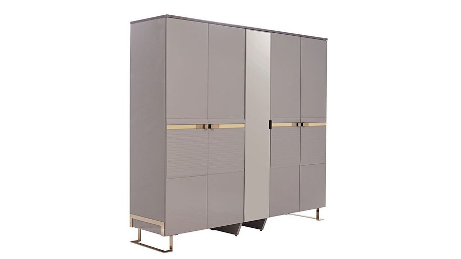 Veronica 5-türiger Kleiderschrank