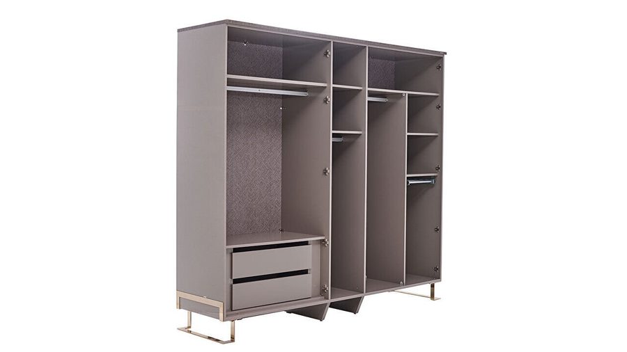 Veronica 5-türiger Kleiderschrank