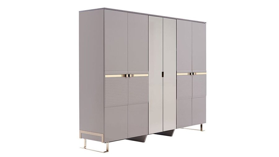 Veronica 6-türiger Kleiderschrank