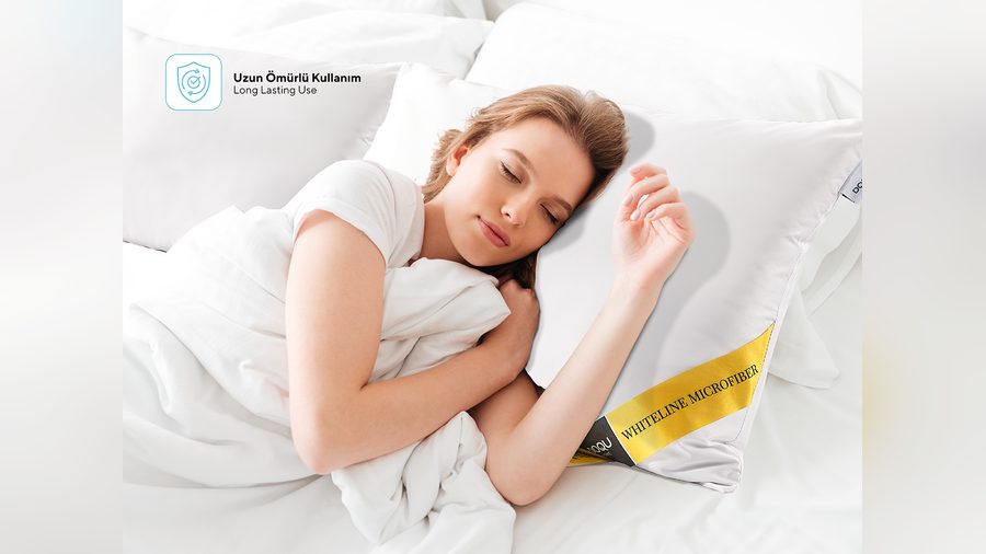 Whiteline Microfiber Kissen