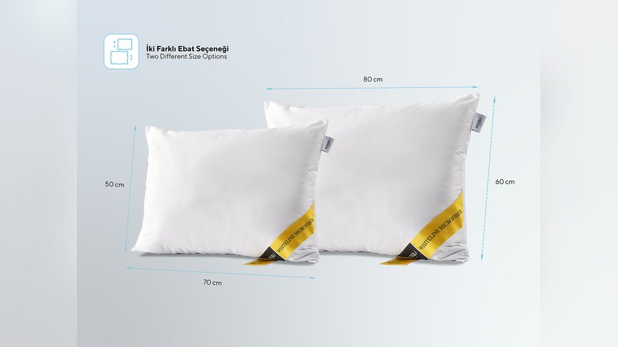 Whiteline Microfiber Kissen