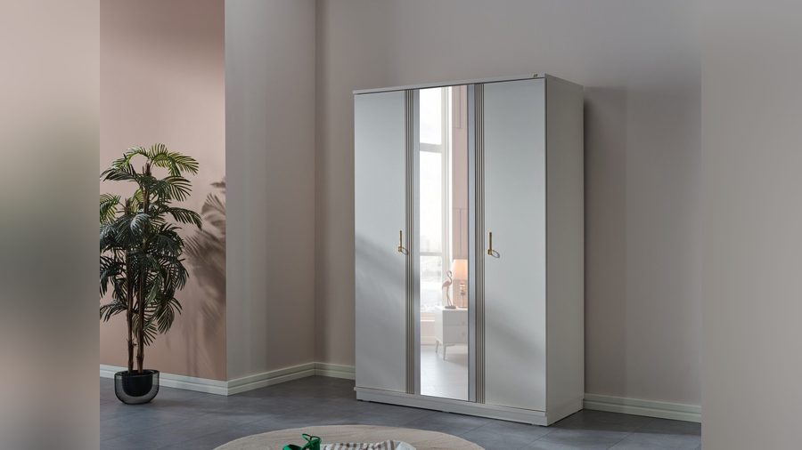 Alya 3 -türig mit Spiegel Schrank