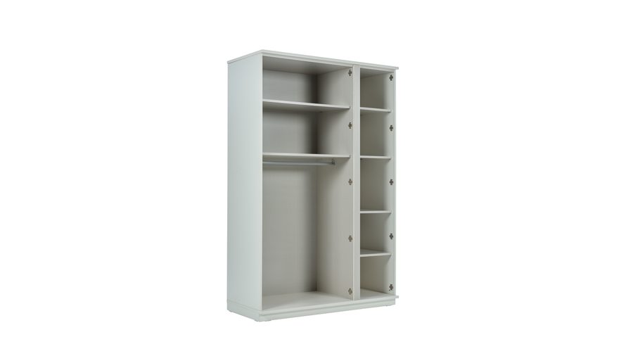 Alya 3-türiger Kleiderschrank
