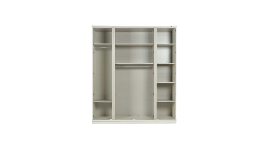 Alya 4-türiger Kleiderschrank