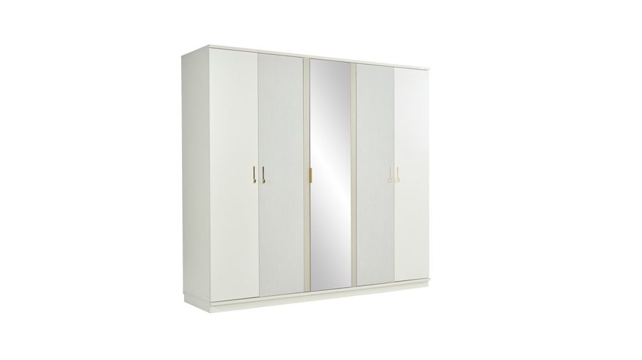 Alya 5-türiger Kleiderschrank