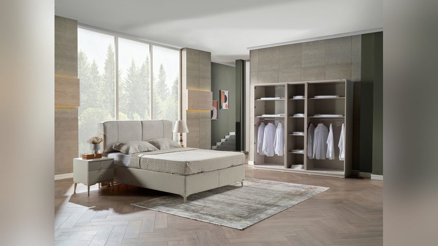 Alya 5-türiger Kleiderschrank