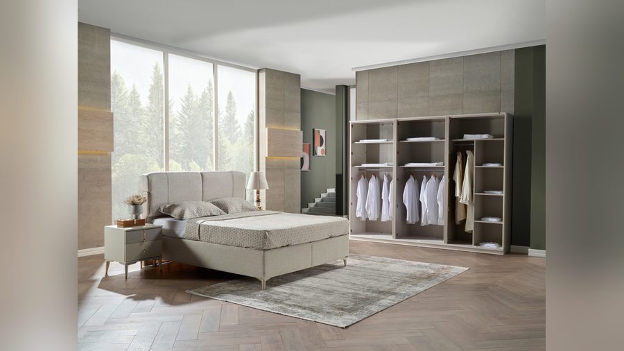 Alya 6-türiger Kleiderschrank