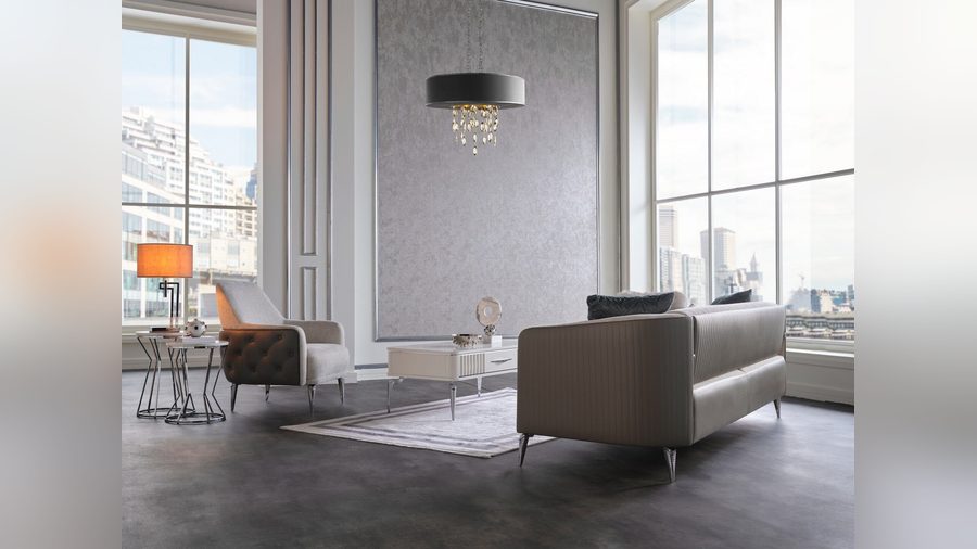 Aysa 3-Sitzer Sofa mit Schlaffunktion