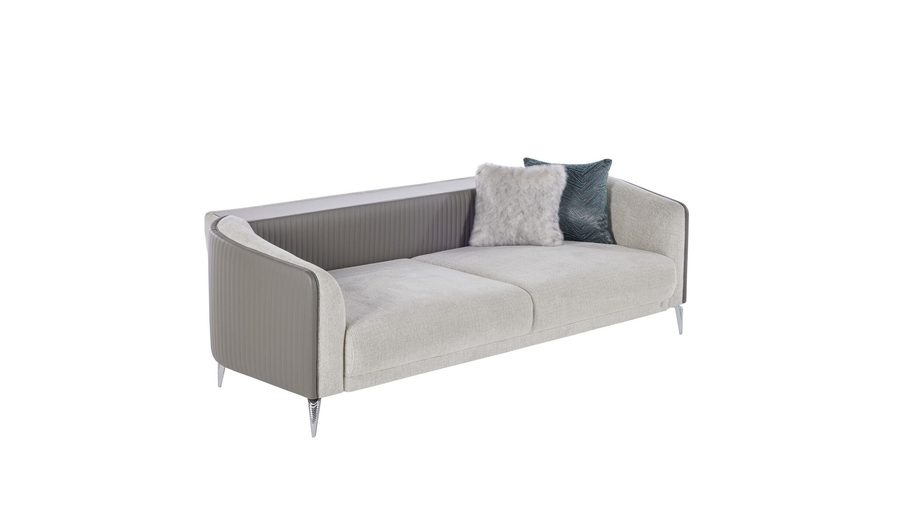 Aysa 3-Sitzer Sofa mit Schlaffunktion