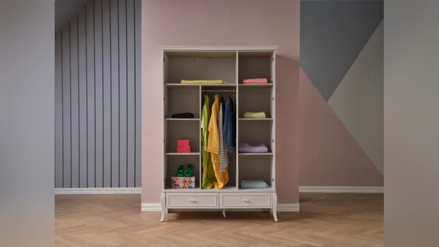 Beverly 3-türiger Kleiderschrank