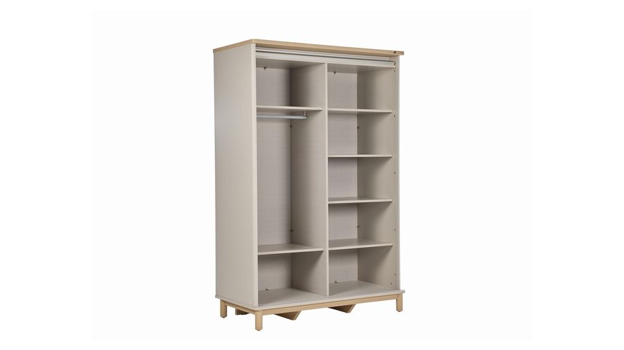 Borneo Jugendzimmer Schwebetürenschrank