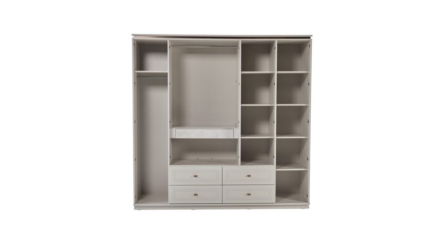 Briella 5-türiger Kleiderschrank